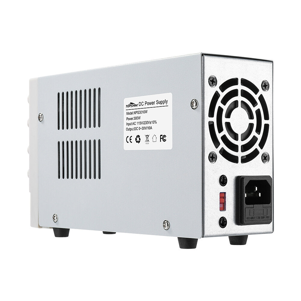110V/220V Digital Adjustable DC Power Supply 0-30V 0-10A 300W Regulated Laboratory Switching Power Supply