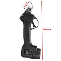 Cordless Electric Pruning Shears with Rechargeable Lithium Battery Powered Tree Branch Pruner 35mm (Max) Cutting Garden Tool
