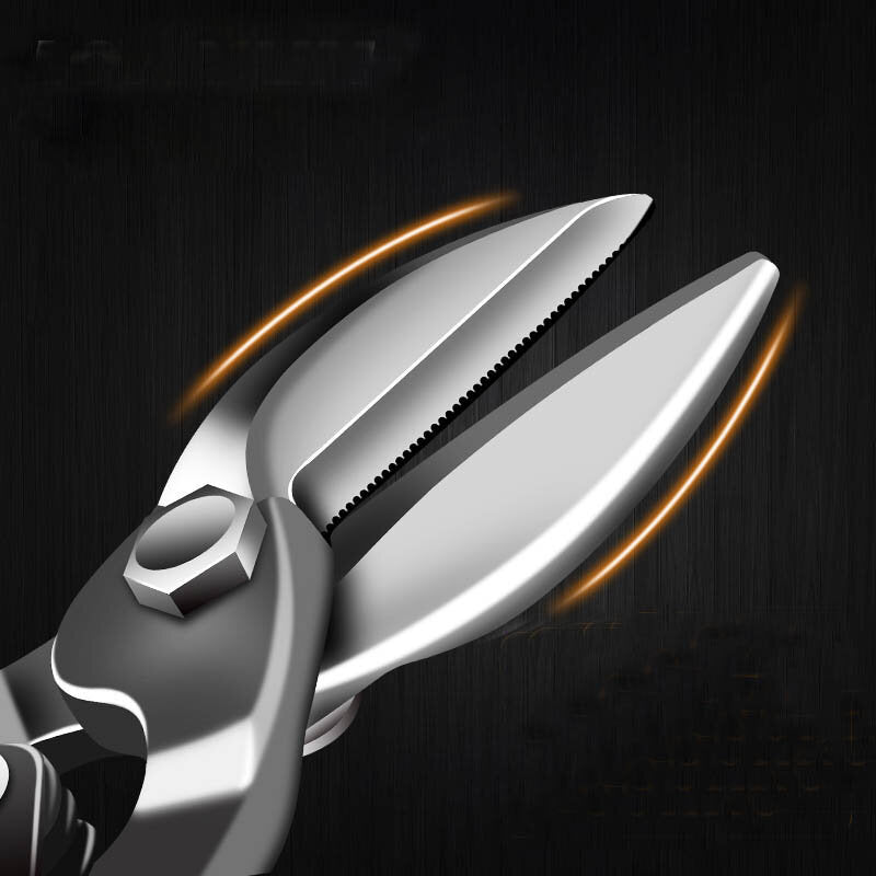 Garden Metal Sheet Cutting Scissors PVC Pipe Cutter Professional Industrial Iron Shears Tin Snips