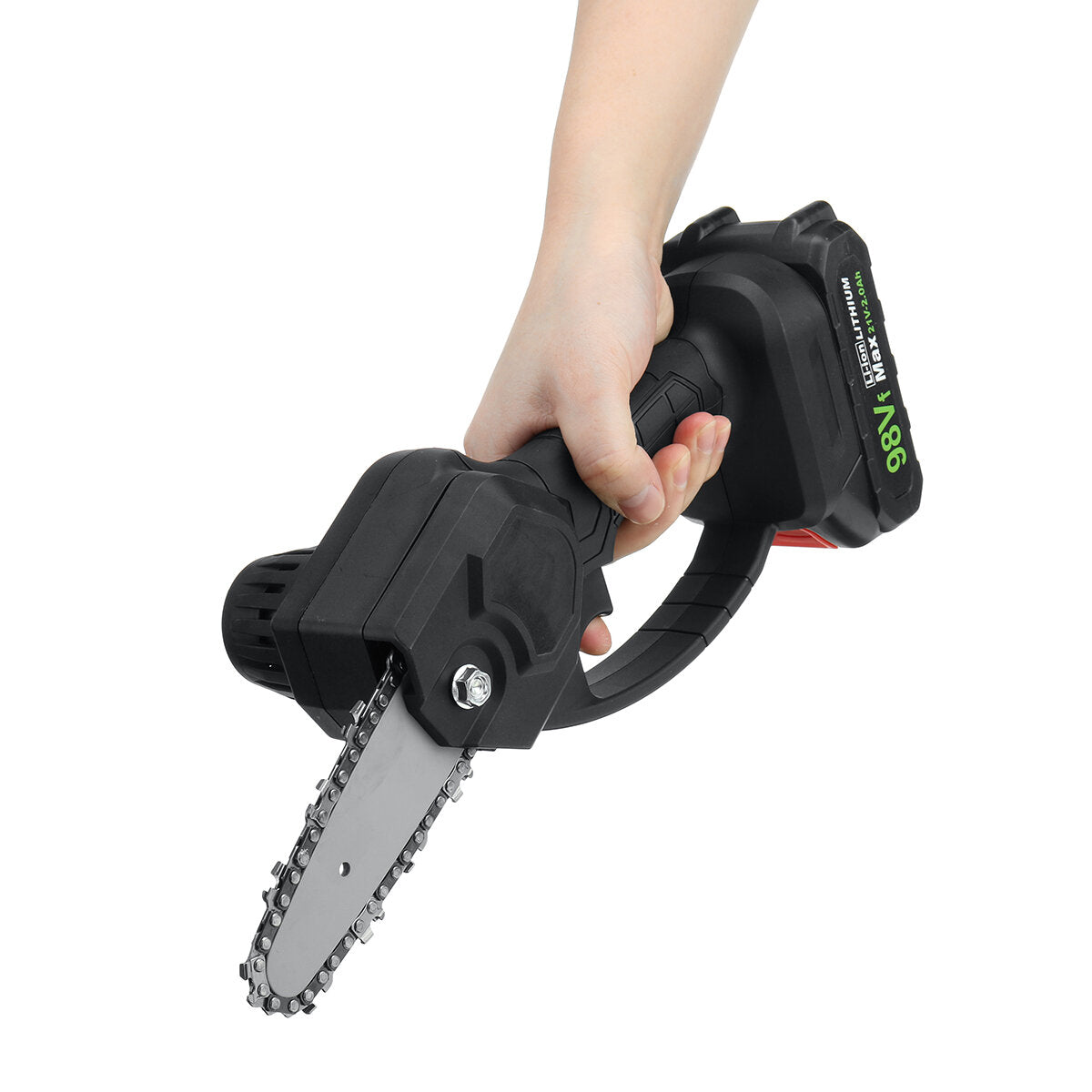 18V Cordless Electric Chain Saw Brushless Woodworking Power Tools