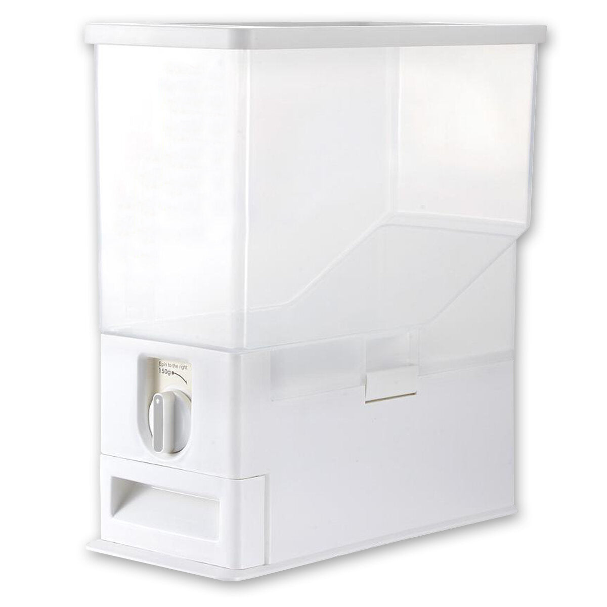 15Kg Plastic Cereal Dispenser Storage Box Kitchen Food Rice Grain Container Organizer for Kitchen Grain Storage Cans Container Jars