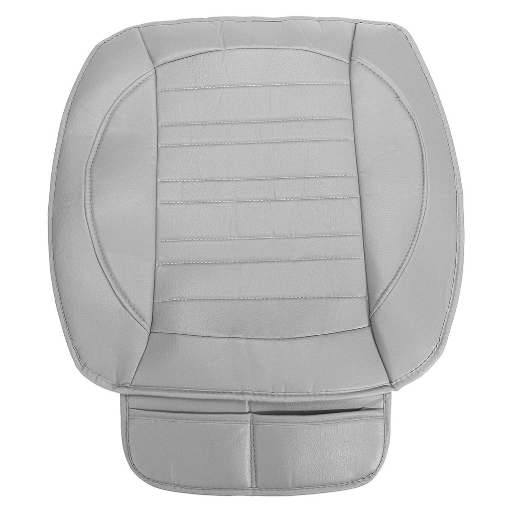 Waterproof Car Front Racing Seat Cover PU Cushion Pad Padded Mat with Rope