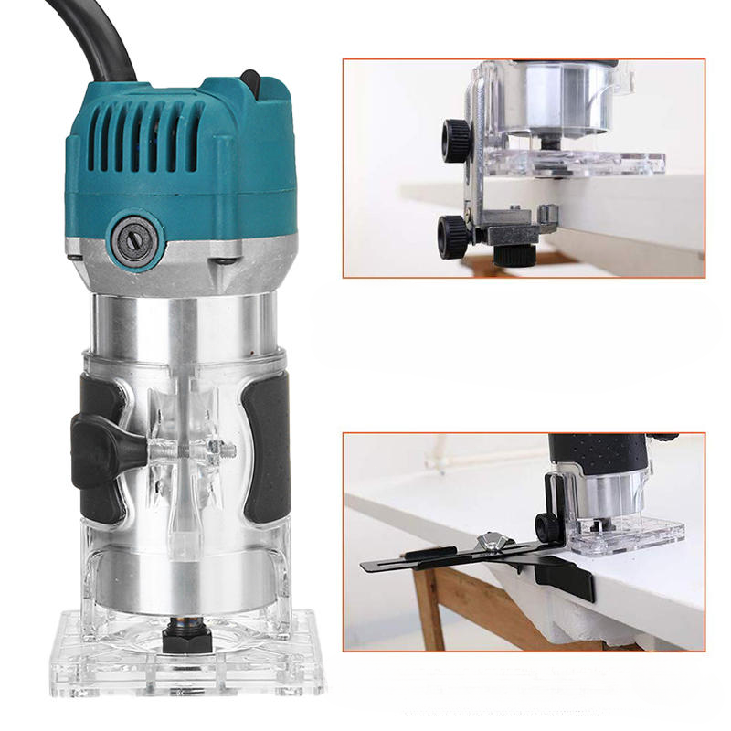 220V 3000W Electric Hand Trimmer Woodworking Palm Router Laminate Trimmer