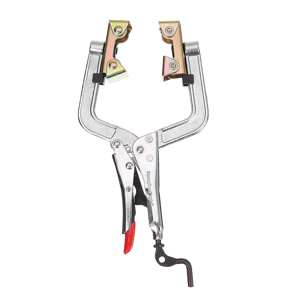 245mm Woodworking Clamp Holding Clamping Welding Adjustable Square Locking Pliers Repair Tool