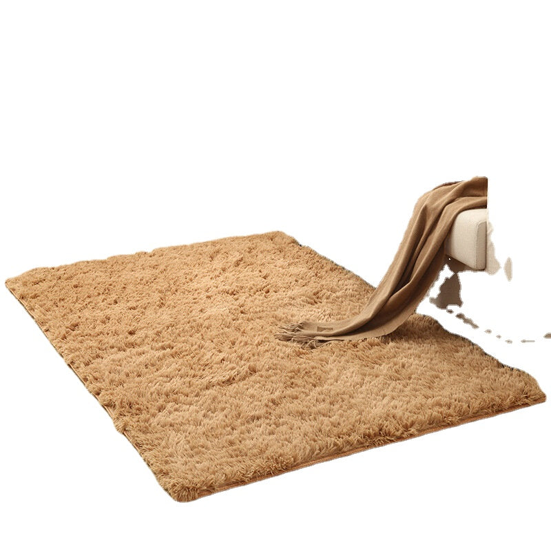 Anti-slip Skin-friendly Carpet Table Coffee Carpet Bed Bedside Carpet for Living Room Bedroom Dining Room