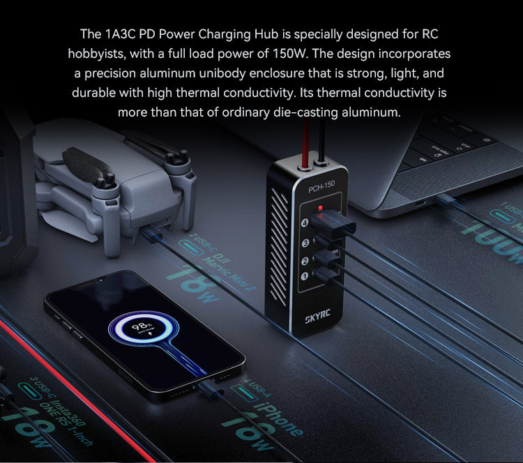 450W 20A Maestro AC/DC Dual Balance LiPo Charger for 1-6S LiPo Battery