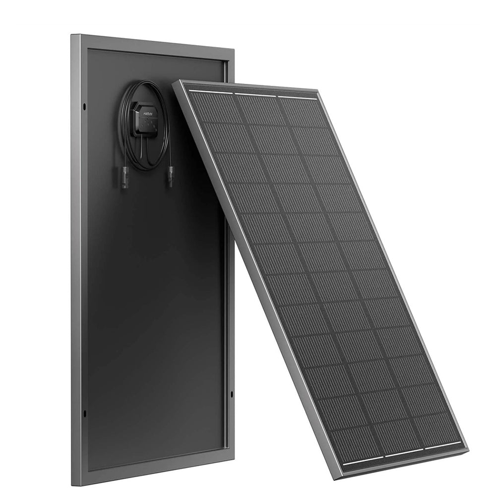 2pcs 120W Solar Panels High Efficiency Monocrystalline PV Modules IP68 Waterproofing Ideal for RV & Marine Rooftop