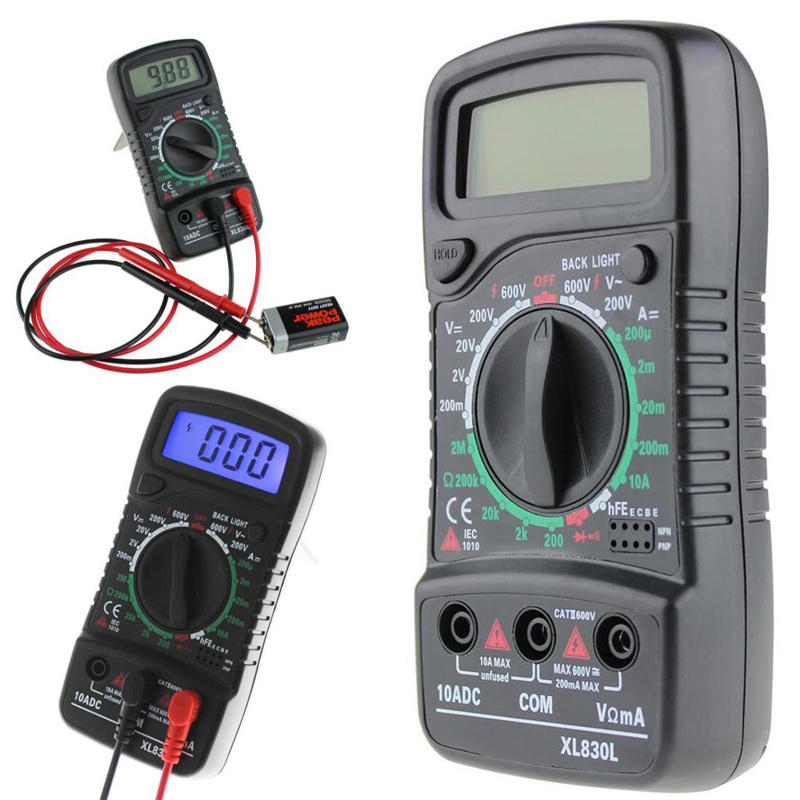 Digital LCD Multi Meters Volt Meterr Ammeter AC/DC/OHM Volt Current Tester