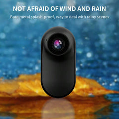 Portable 1080P Action Camera, Mini Wearable Safety Cam with EIS, Night Vision, Ideal for Travel, Sports, Vlogs, and Outdoor Use