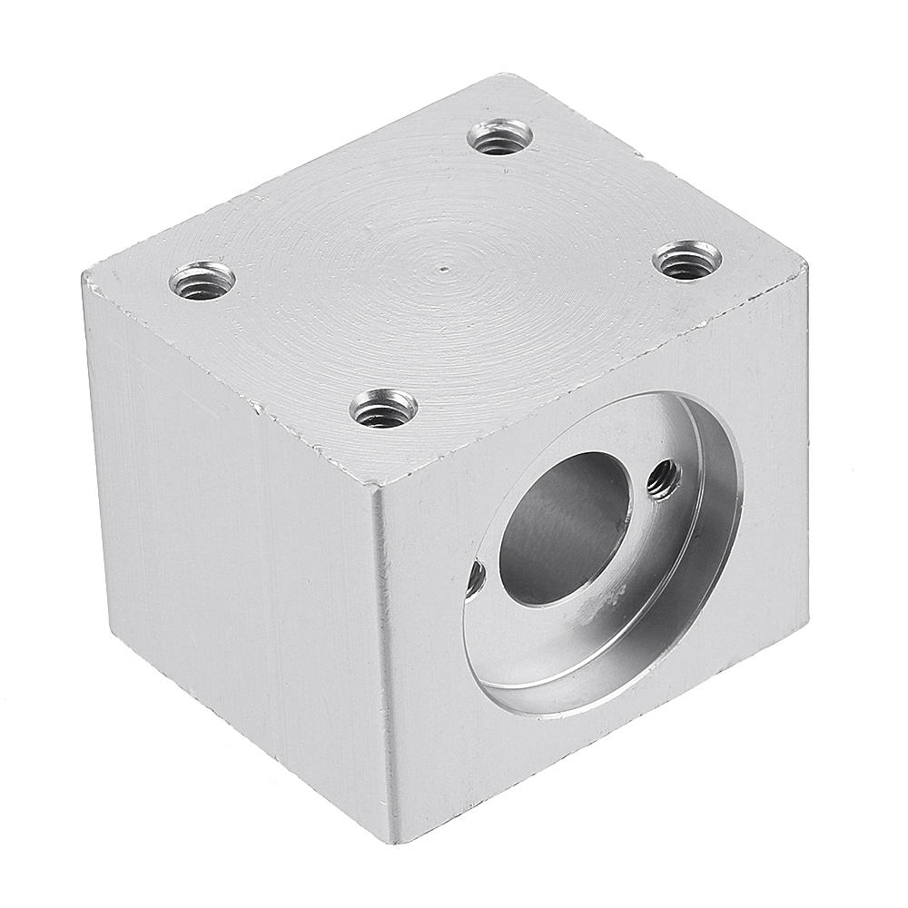 Lead Screw Nut Housing Bracket 35x35x28mm Aluminum Alloy Housing for T8 Lead Screw