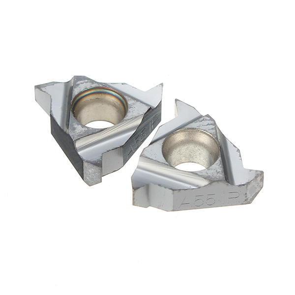 2pcs 11IR A55 / 11NR A55 Carbide Threading Inserts Internal Turning Tool Holder Inserts