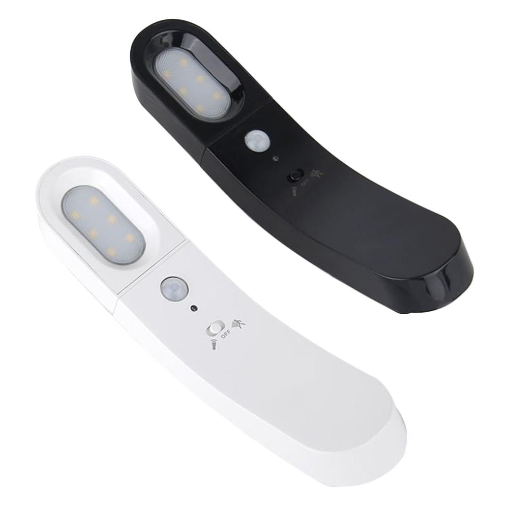 1W 2Modes USB Rechargeable Magnetic Base LED Battery PIR Motion Sensor Night Light