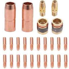 MIG Welding Gun Accessory 169-726 0.035" Kit Tip-Nozzle-Diffuser-Adapter for Miller Millermatic M-25/M-40 Hobart Torch