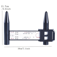 Caliper Hub Ruler Hole Distance Measuring Tool4 5 6 8 Holes Lug Wheel Bolt