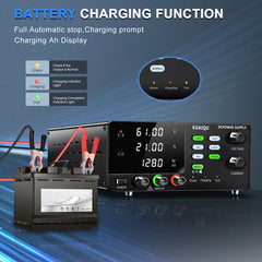 R-SPS3020C Adjustable DC Bench Power Supply & Battery Charger, 0-60V/0-30A Options, 450W/600W/900W/1200W & OCP Protection