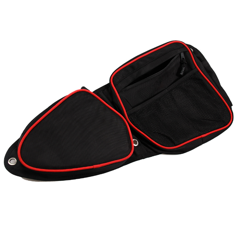 Motorcycle Side Door Storage Bags Knee Pad