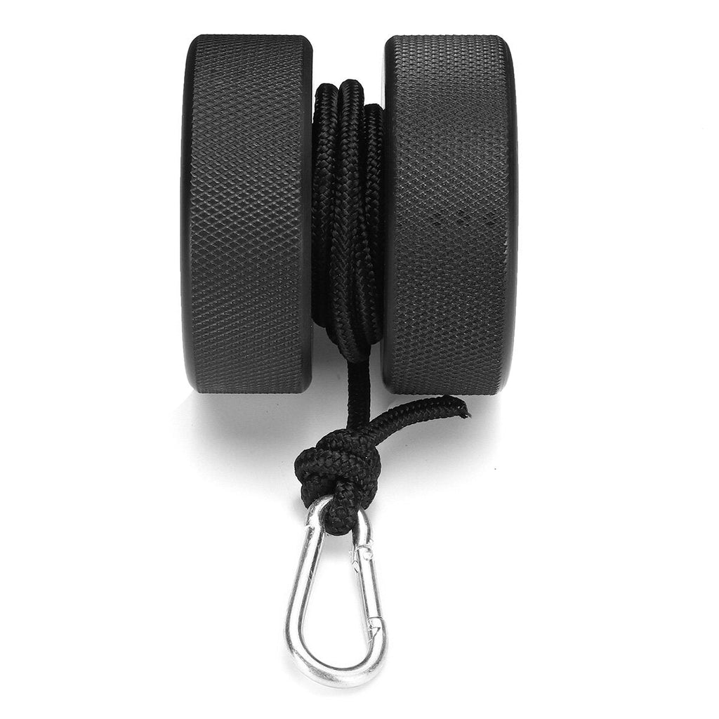 Fitness Wrist Forearm Gym Finger Strength Trainer Hand Grip Roller Weight Lifting Rope Anti-Slip Twist Wrist Gripper