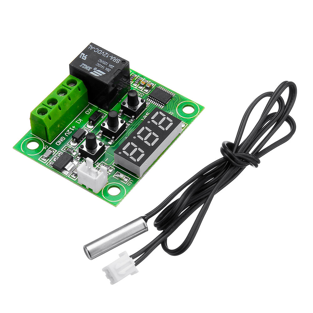 5pcs DC 12V Thermostat Temperature Control Switch Thermometer Controller Module