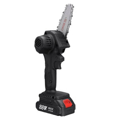 4 Inch 7500mAh Mini Electric Chain Saw Pruning Chainsaw Cordless Garden Tree Logging Trimming Saw