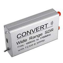 USB RTL SDR Receiver 100KHz-1.7GHz UV HF RTL-SDR Tuner Stick Support Up-convert RTL2832U TXCO 0.5ppm SMA N300U Tester