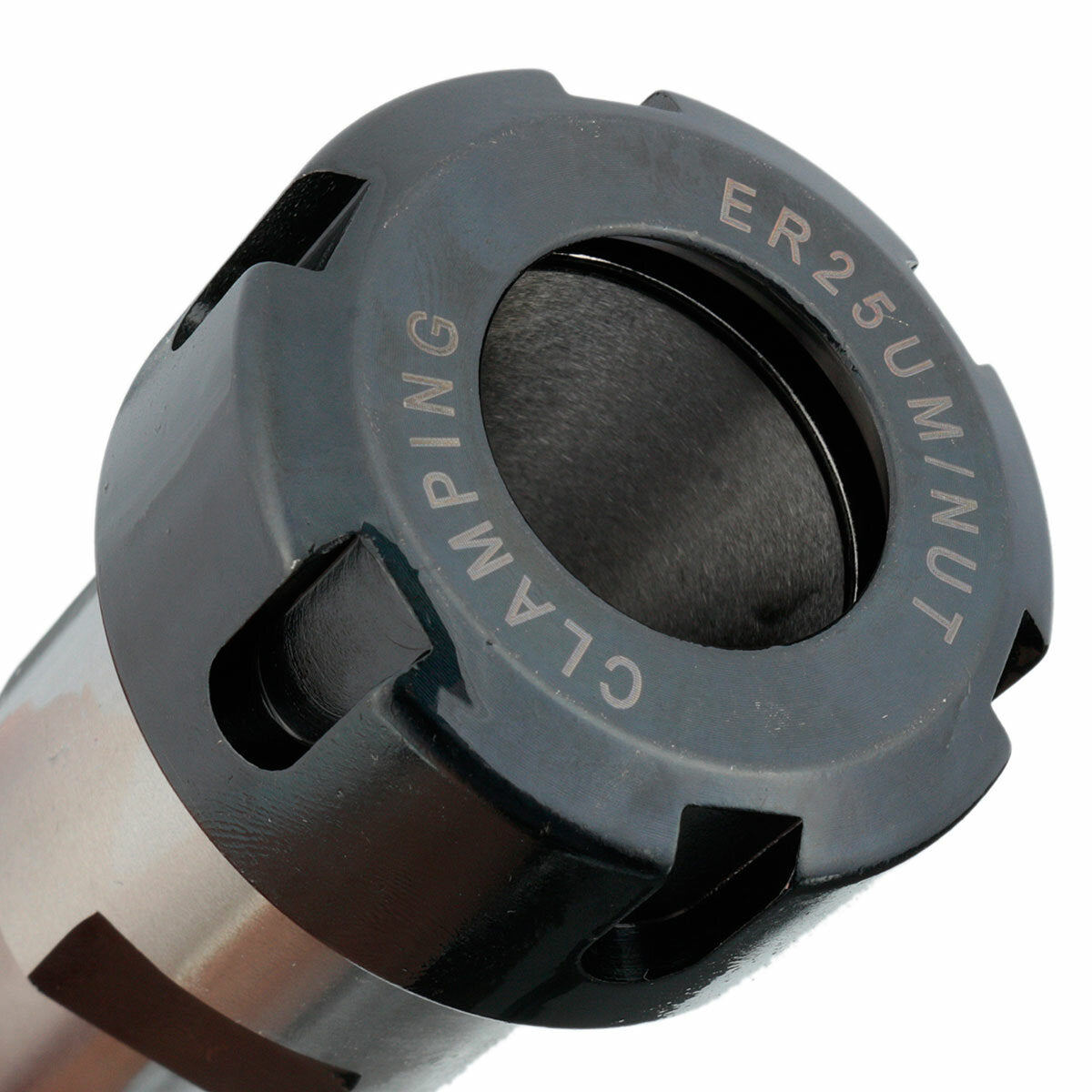 ER25 MT2 M10 Drawbar CNC Milling Steel Material Collet Chuck Holder