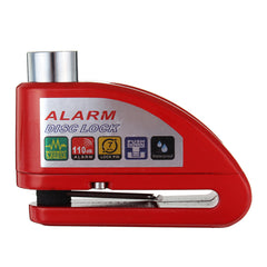 110DB Motorcycle Lock Alarm Disc Wheel Brake Pouch Lock Alarm Kit Bike Scooter Security Anti-theft 2 Keys