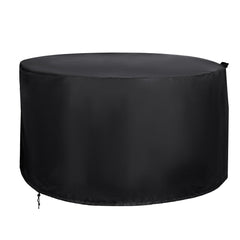 420D Oxford Cloth Round Table Cover Waterproof Anti-UV Round Pation Furniture Cover