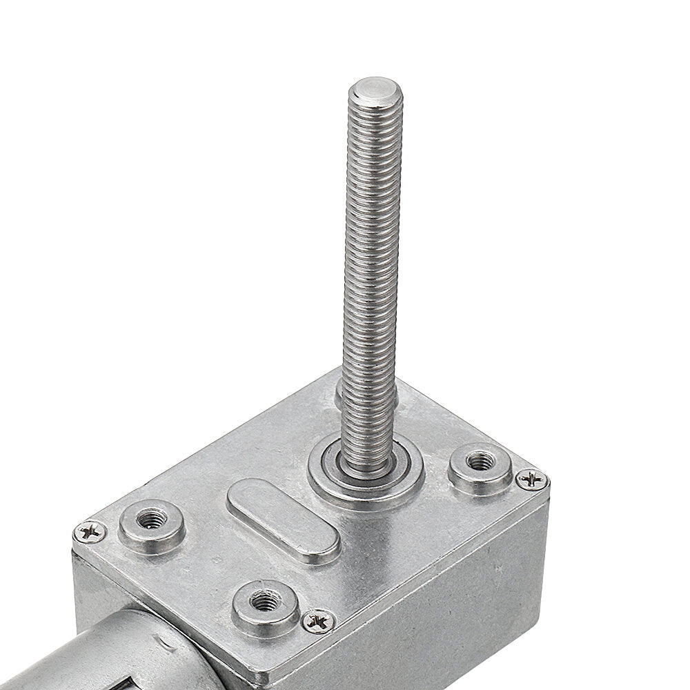 50mm-M6 Screw Worm Gear Motor DC 12V 18/23RPM Self-locking Reduction Gear Motor