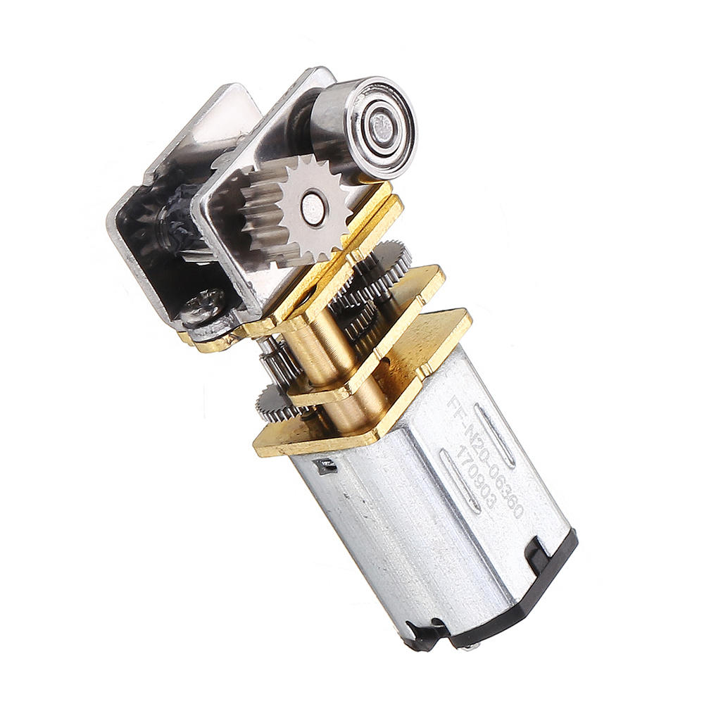 DC12V 11RPM Right Angle Output Metal Gearbox Micro Gear Motor for 3D Pen
