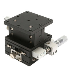 60x60mm XYZ 3-Axis Linear Stage Adjustable Manual Displacement Platform Sliding Table