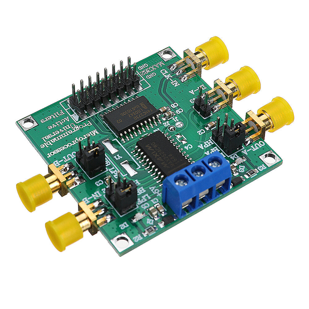 Active Filter Module Programmable Filter High Low Pass Bandpass Programmable Quality Factor for Amplifier