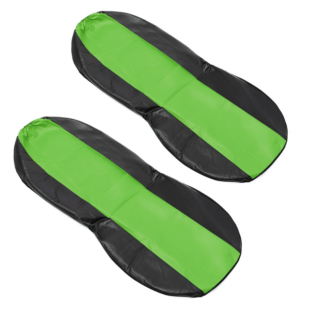 4Pcs/Set PU Leather Car Seat Detachable Cover Front Bucket Full Set Chair Protector Universal