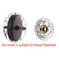 48V 1000W Direct-Drive Ebike Conversion Kit, 55km/h Ultimate Power Hub Motor Wheel Fits Marlin 4, Rockrider ST100, Riverside 120 (26"-29"/700C)