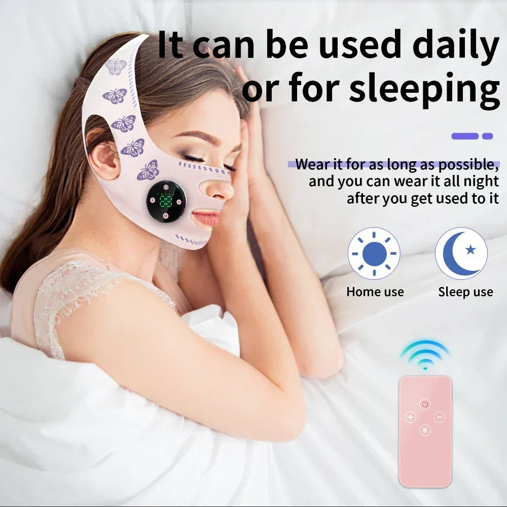 USB Rechargeable EMS Lifting Device - Plastic, One Unit, Effective Facial Treatment