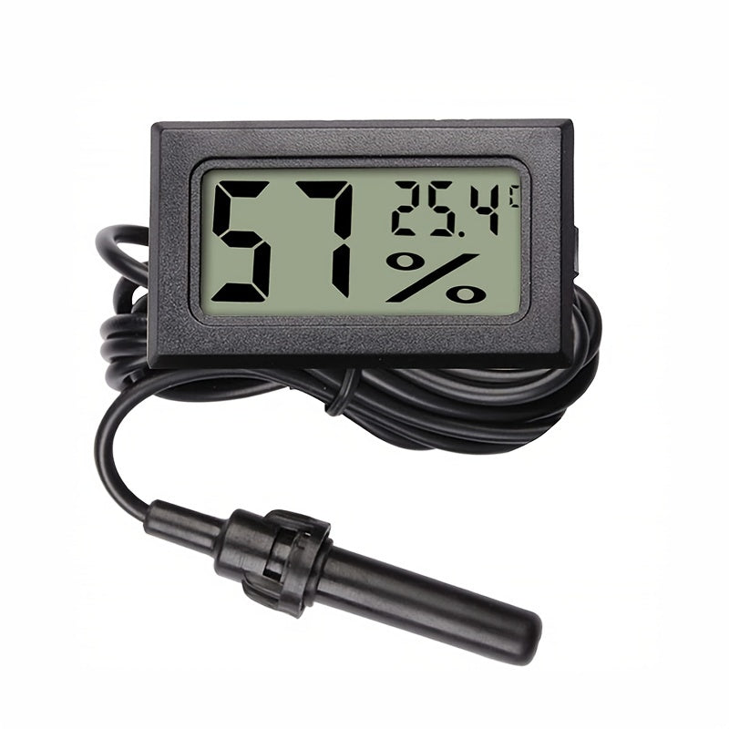 Mini Electronic Hygrometer For Indoor Temperature Humidity Detecting LCD Display