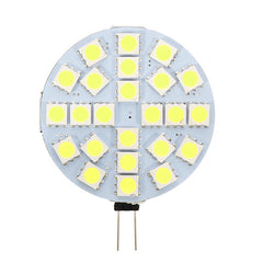 3W Dimmable SMD5050 24LEDs Warm White Pure White Ligth Bulb DC12V