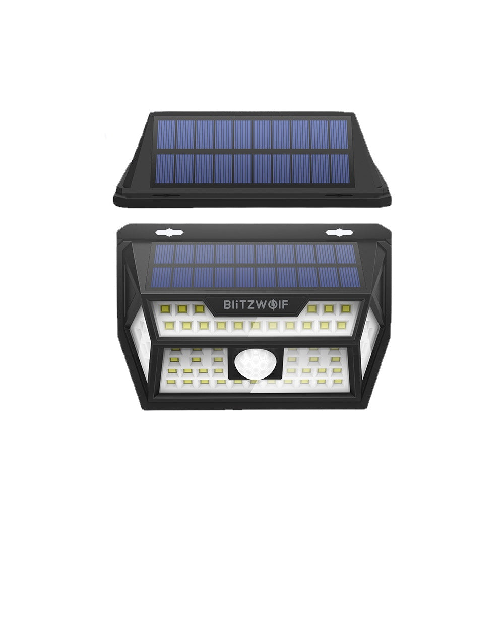 Solar Power 62 LED PIR Motion Sensor Wall Light Wide Angle Waterproof for Outdoor Garden Path Yard Security Lamp