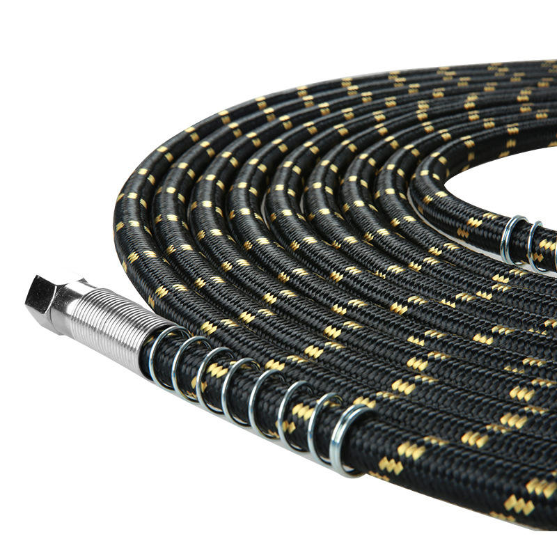 7mm High Pressure Steam Pipe Hose Thermal Insulation Tube 15M Length for Pressure Washer Gutter Cleaner