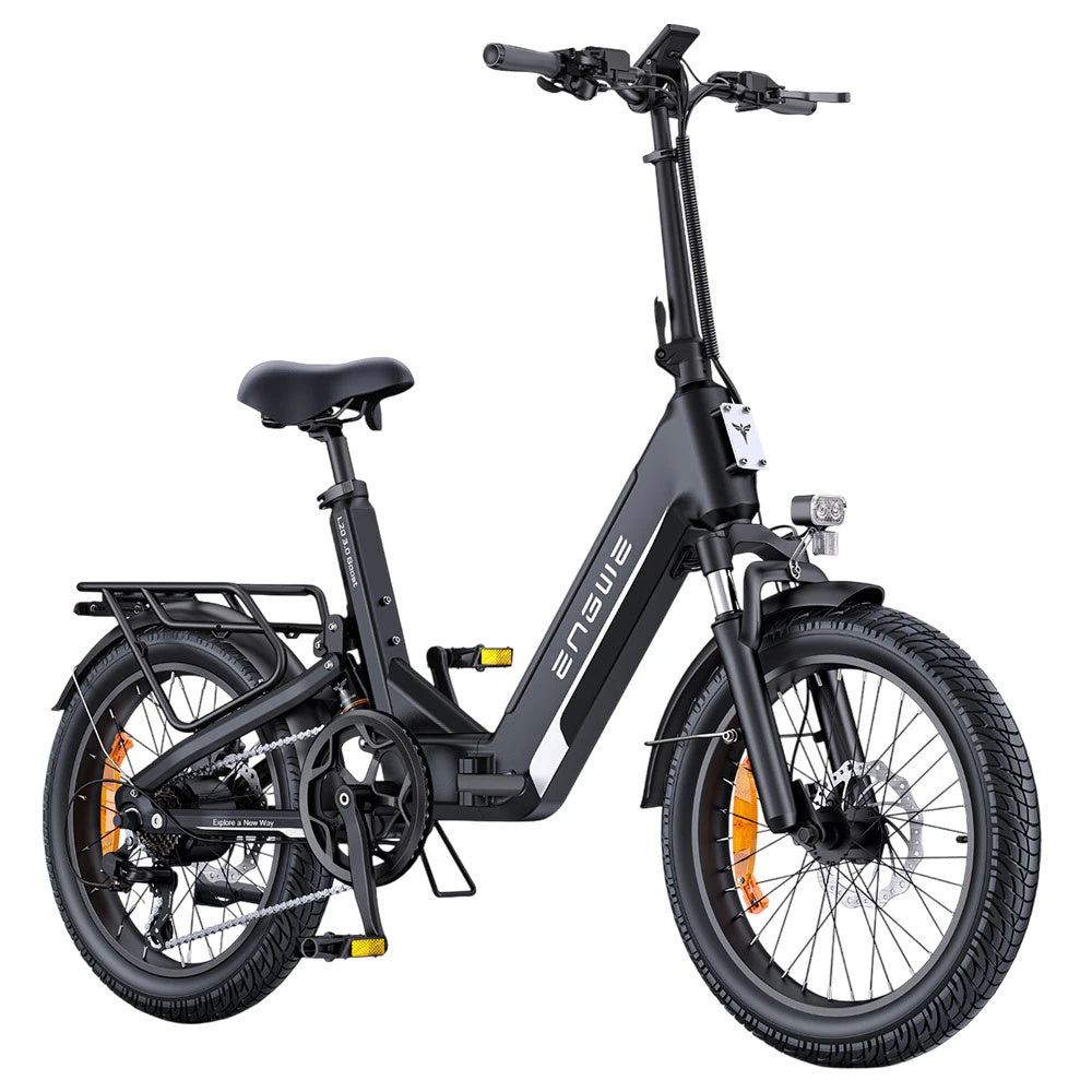 Electric Bicycle 13.5Ah 48V 250W Motor Recommended Top Speed 25KM/H 20 Inches Tire Electric Bike 135km Mileage Max Load 150Kg