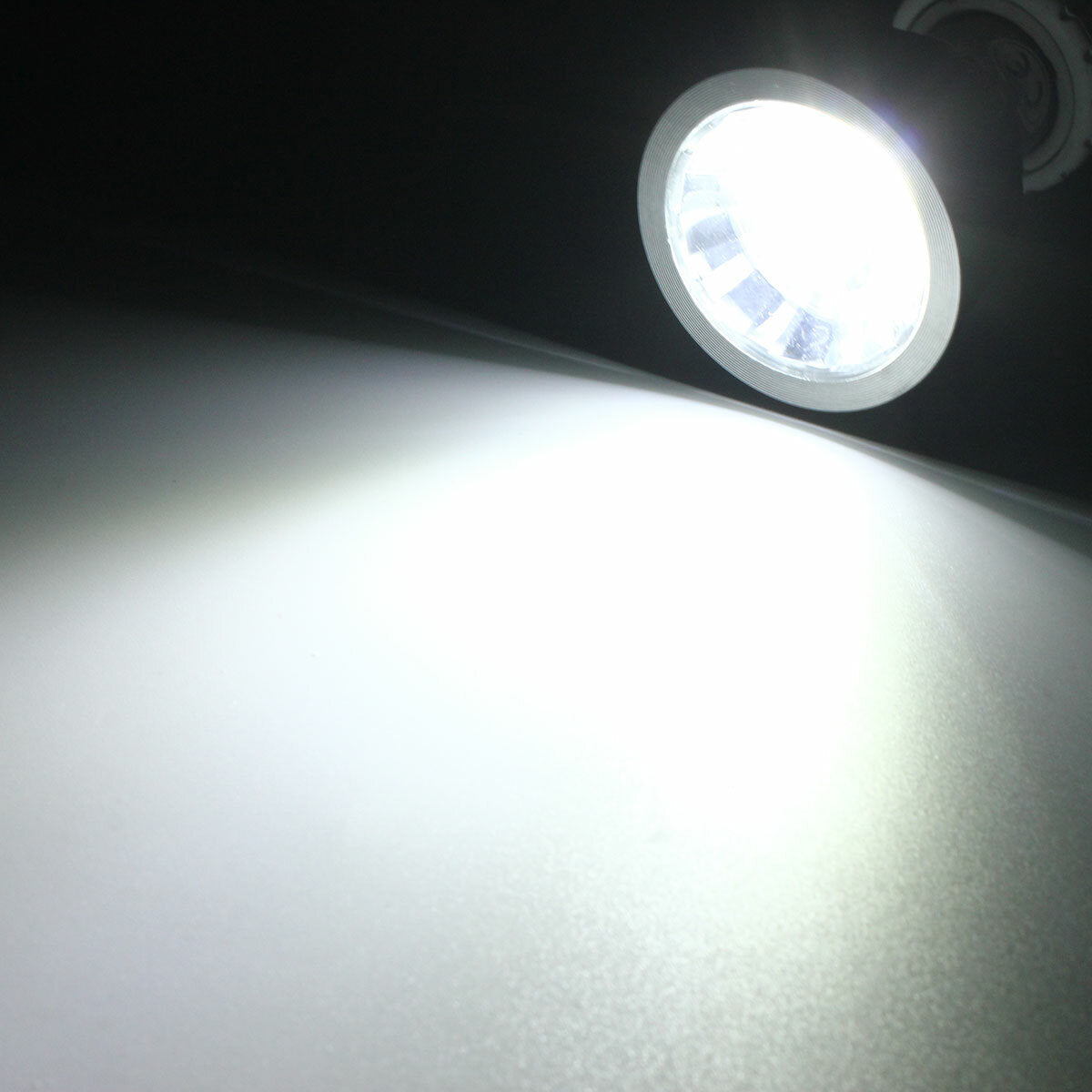 Dimmable MR16 5W LED COB Spotlight Light Bulb for Home Office Kitchen DC12V
