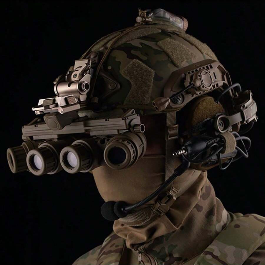 Tactical Dummy NVG Model Kit for Cosplay - Realistic GPNVG-18 Night Vision Helmet Accessory