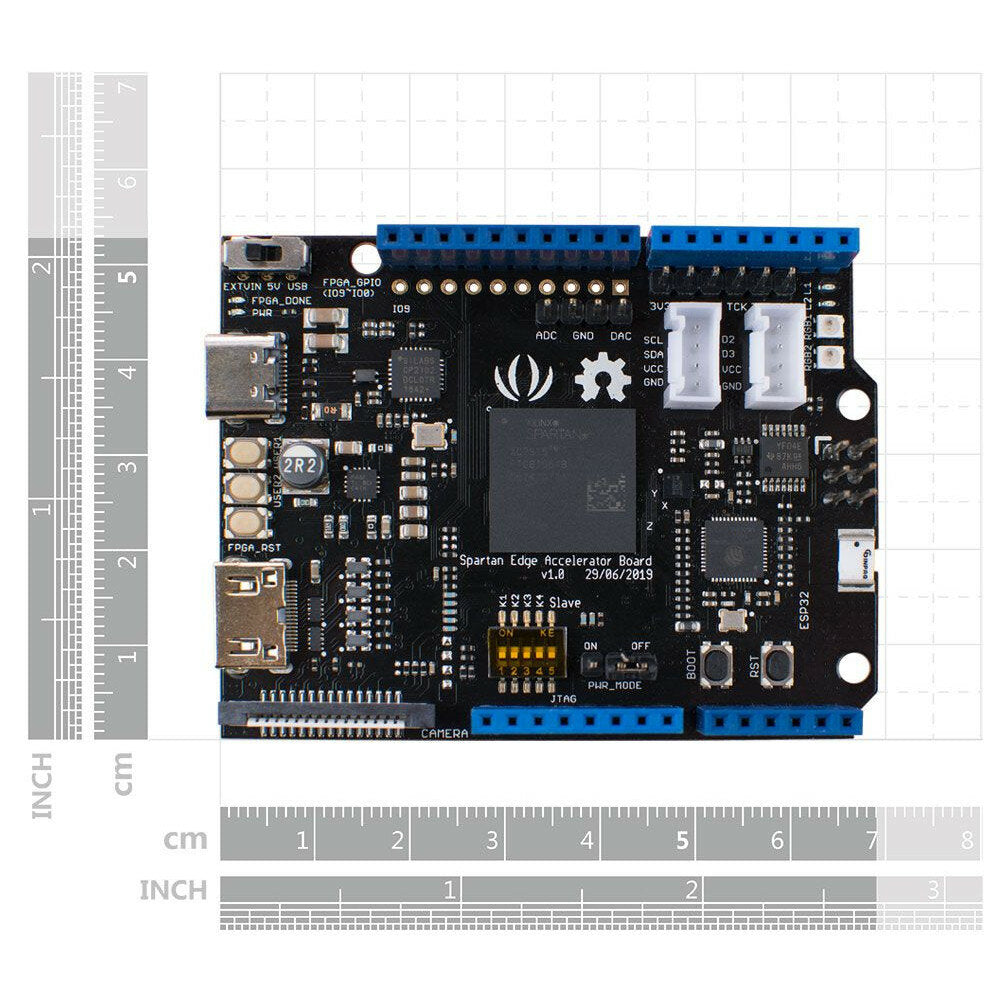 Spartan7 Getting Started Learning FPGA Edge Acceleration Xilinx Development Board WiFi Bluetooth ESP32