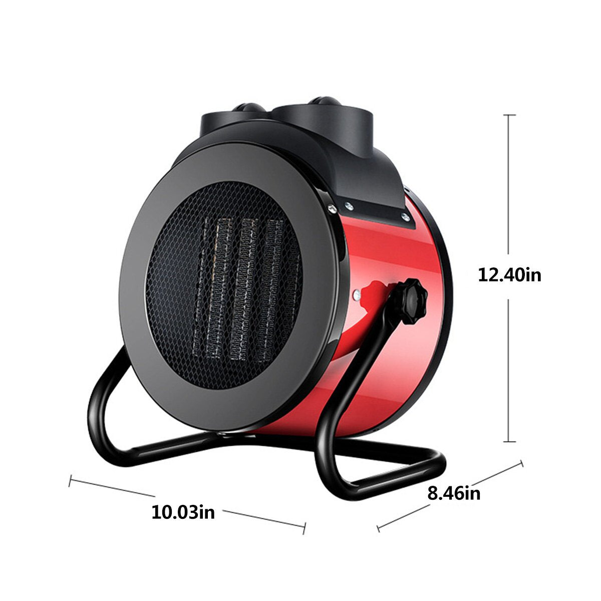 2000W Electric Space Heater Ceramic Air Blower for Garage & Workshop
