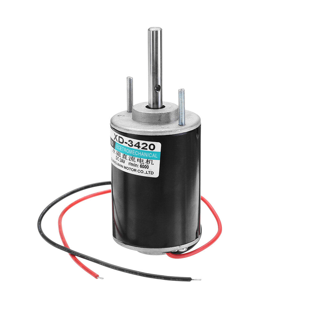 3420 Motor 24V 6000rpm Permanent Magnet Motor DC Motor with Long Shaft