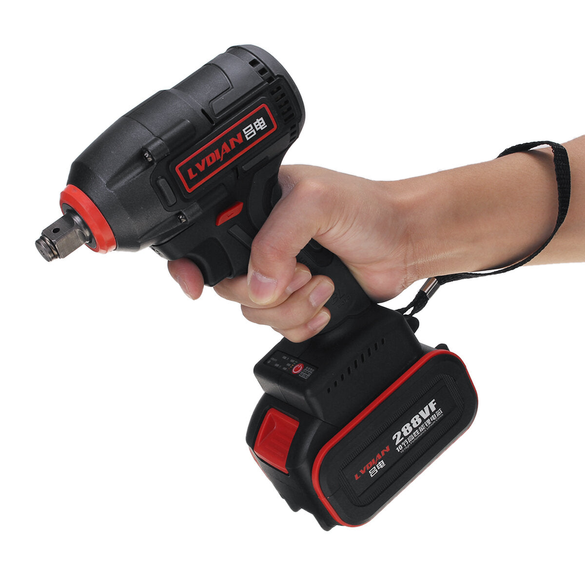 3000RPM 600N.m Brushless Cordless Electric Wrench 3 in 1 Switch for Tire Removal