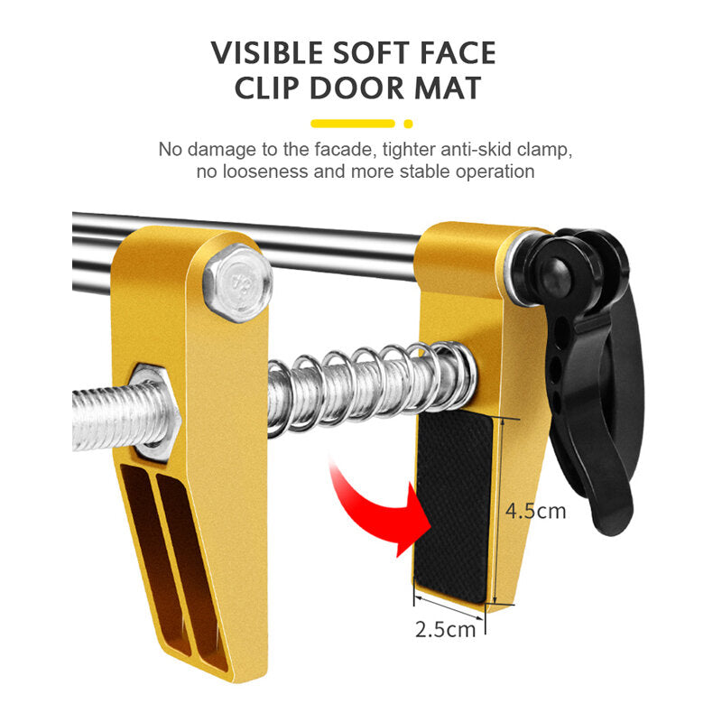 Jig Kit for Door Lock Mortiser - Metal Bracket, Drilling Rig, Tool Heads, Wrenches, Easy Operation, Lightweight, 11 lb