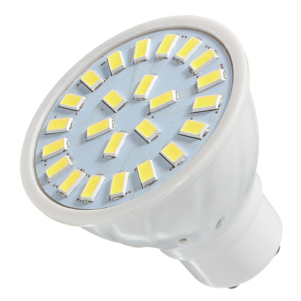 E14 E27 GU10 MR16 AC85-265V 3.5W 24 SMD 5730  Pure White Warm White LED Spot Lightt Bulbs 350LM