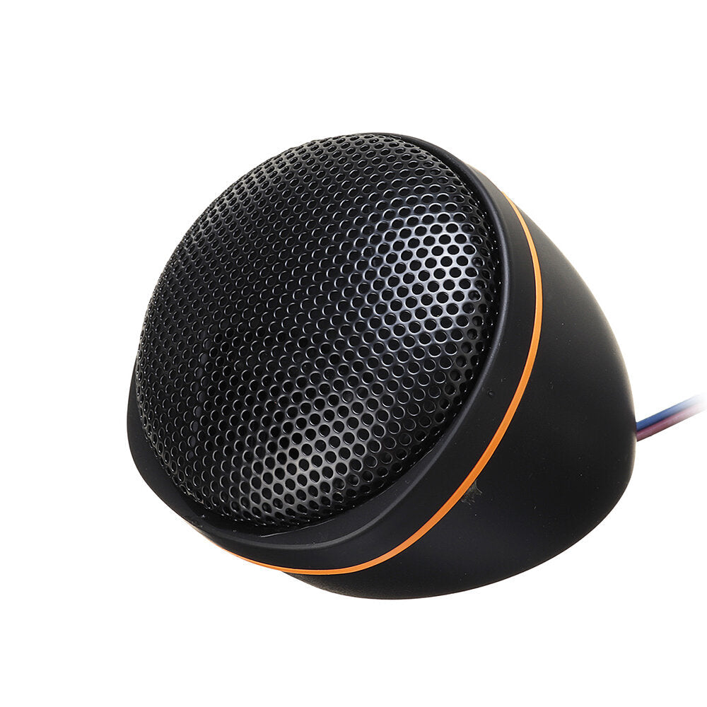 2Pcs WEAH-6670 30W Car External Midrange Mid-range Small Speakers Hi-Fi High-Fidelity Speakers