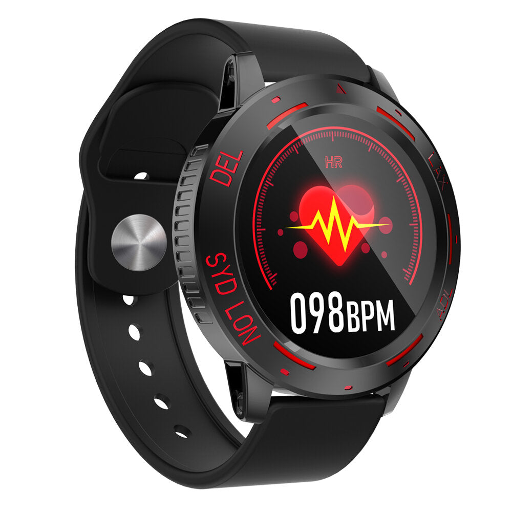 Full Touch Fitness Tracker Wristband Heart Rate Blood Pressure Monitor Weather Display Smart Watch