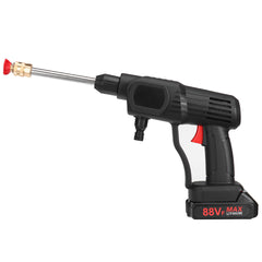 1500W 60Bar High Pressure Cordless Car Washer Spray Guns Water Cleaner 88VF Battery
